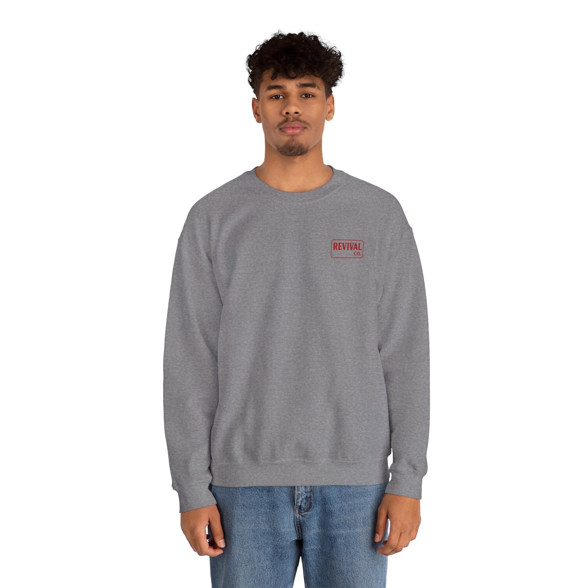 Powered by Prayer, Crewneck