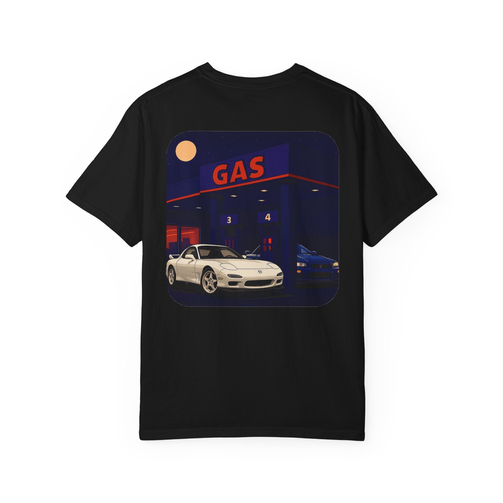 Midnight Gas Station, Unisex T-Shirt