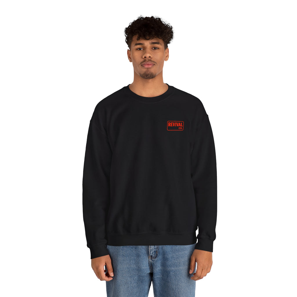 Midnight Gas Station, Unisex Crewneck