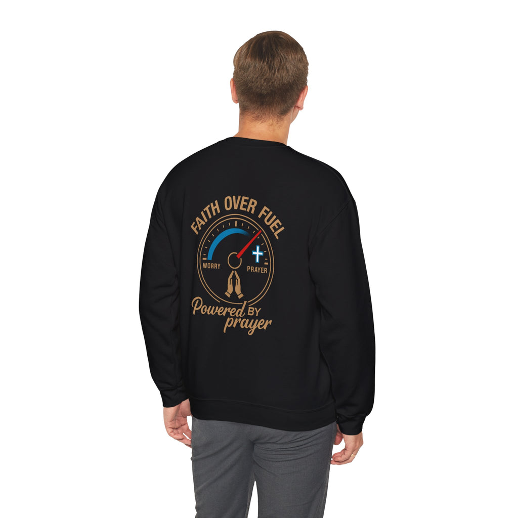 Faith Over Fuel, Unisex Crewneck