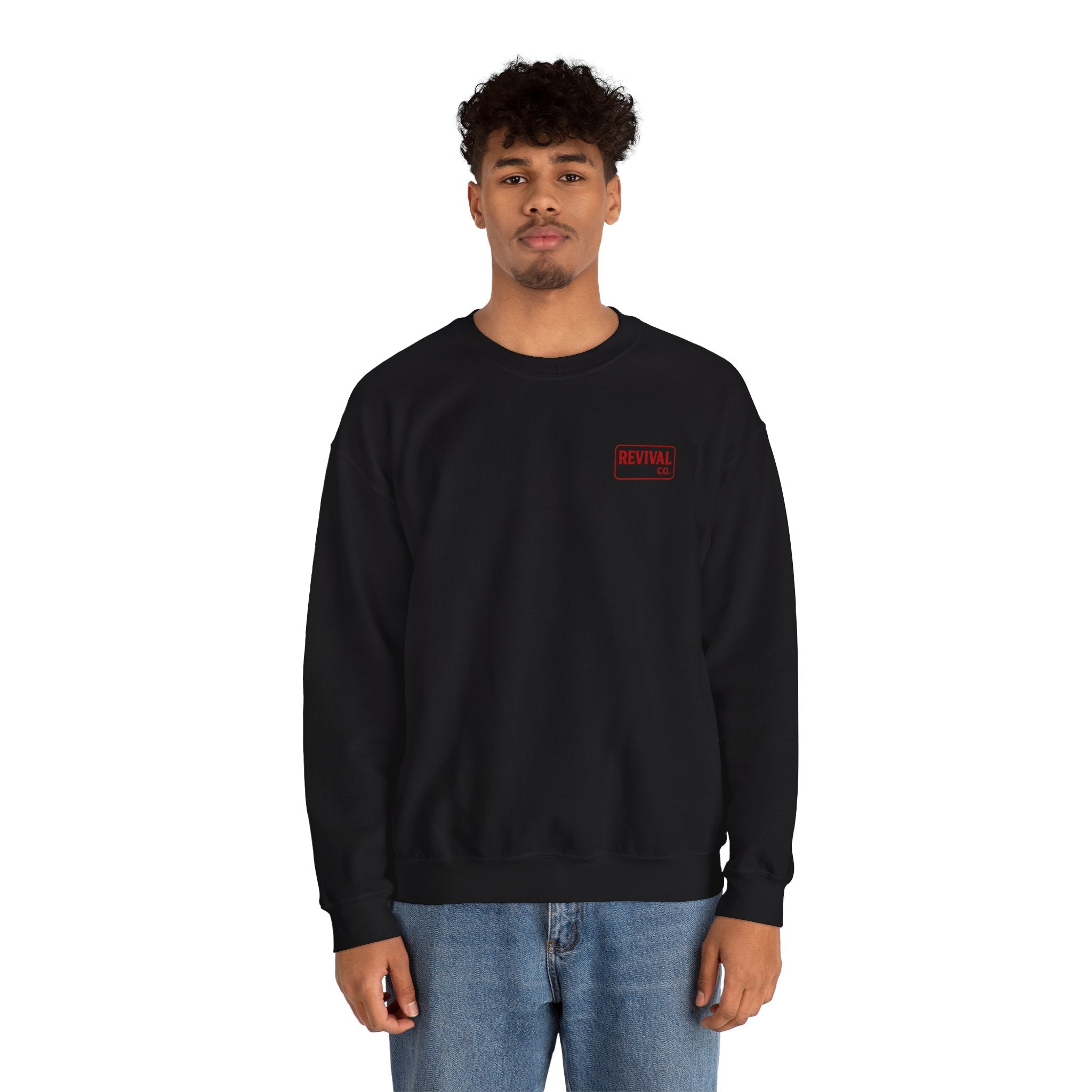 Powered by Prayer, Crewneck