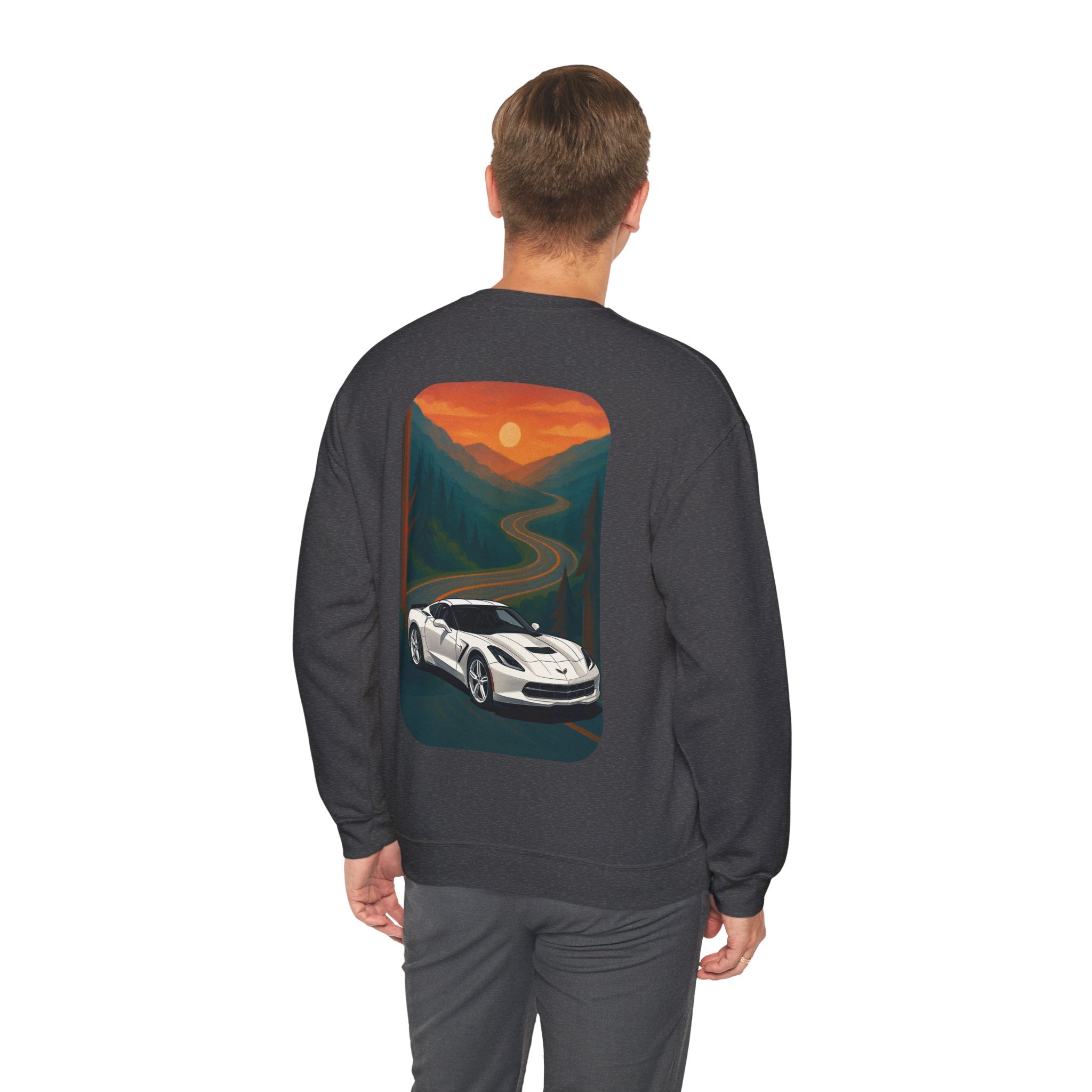 Sunset C7, Unisex Crewneck