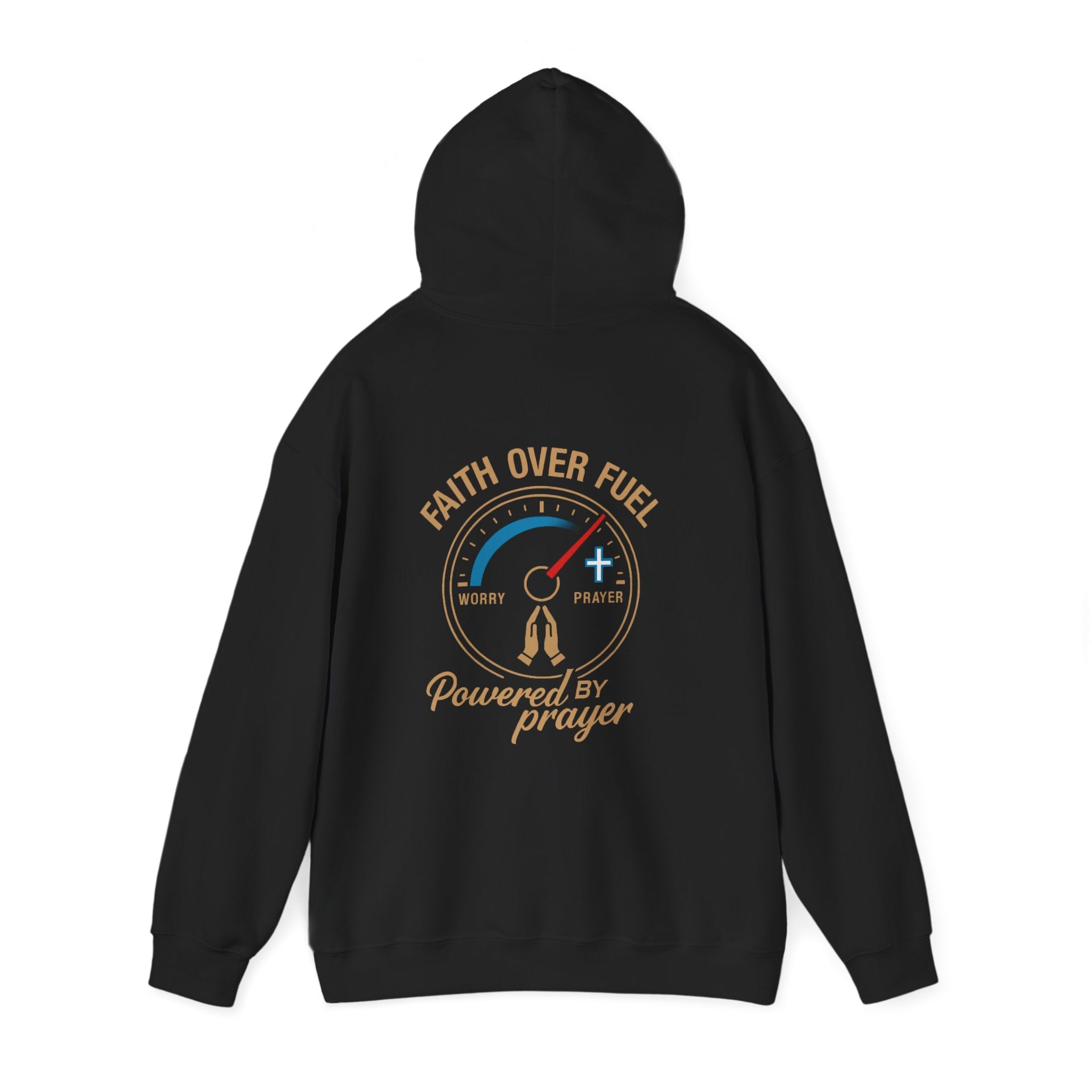 Faith Over Fuel, Unisex Hoodie