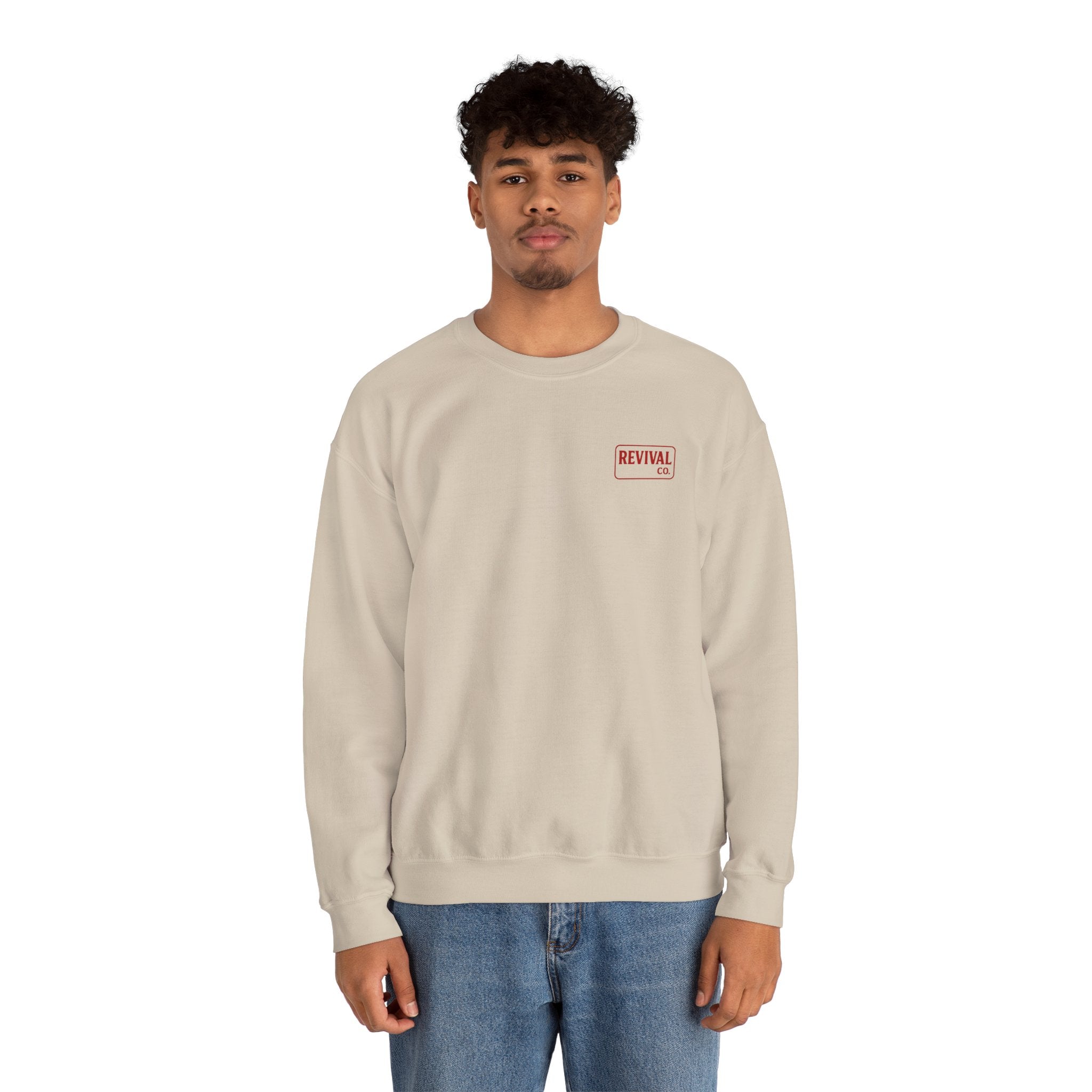Powered by Prayer, Crewneck