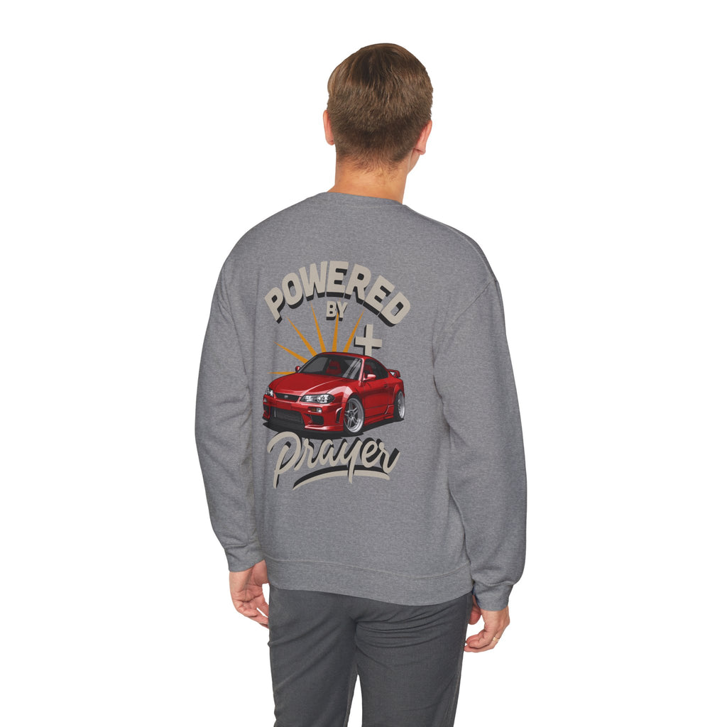 Powered by Prayer, Crewneck