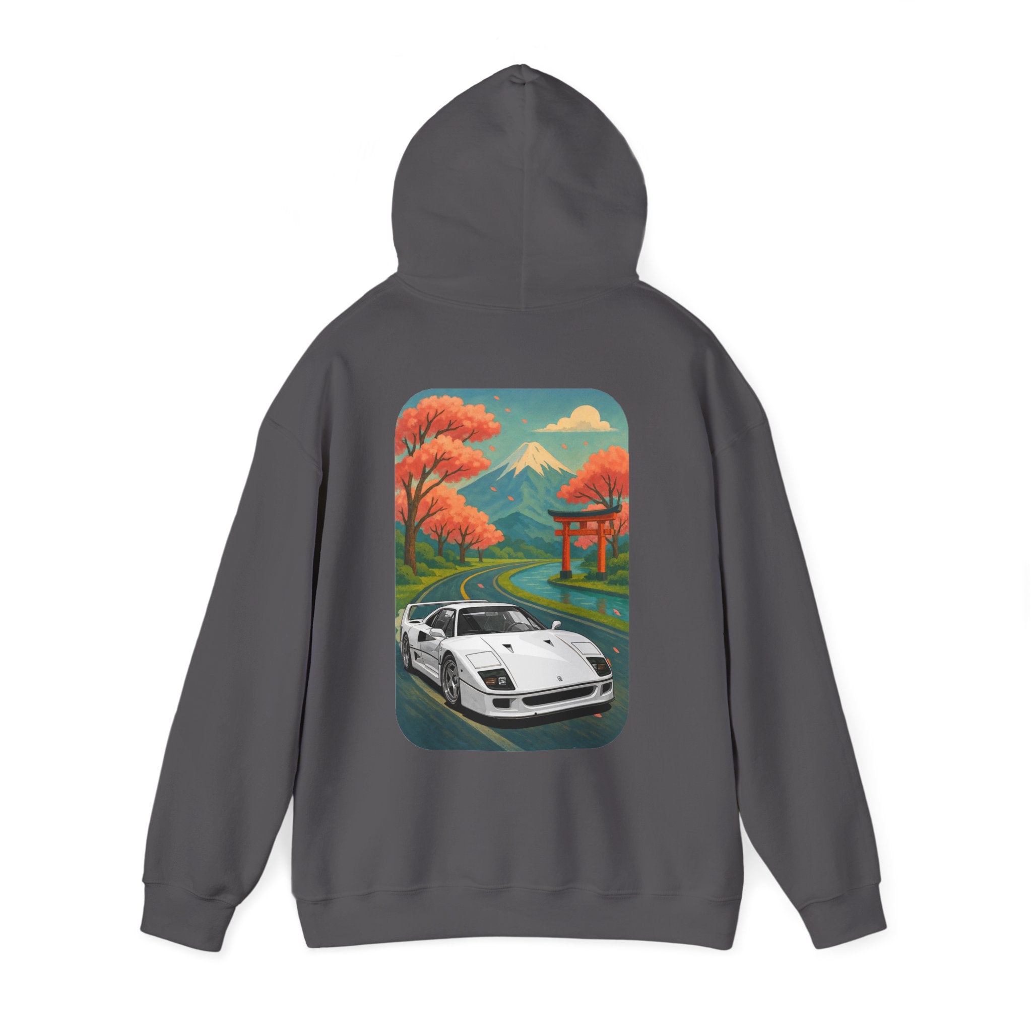 Japanese white F-40, Unisex Hoodie