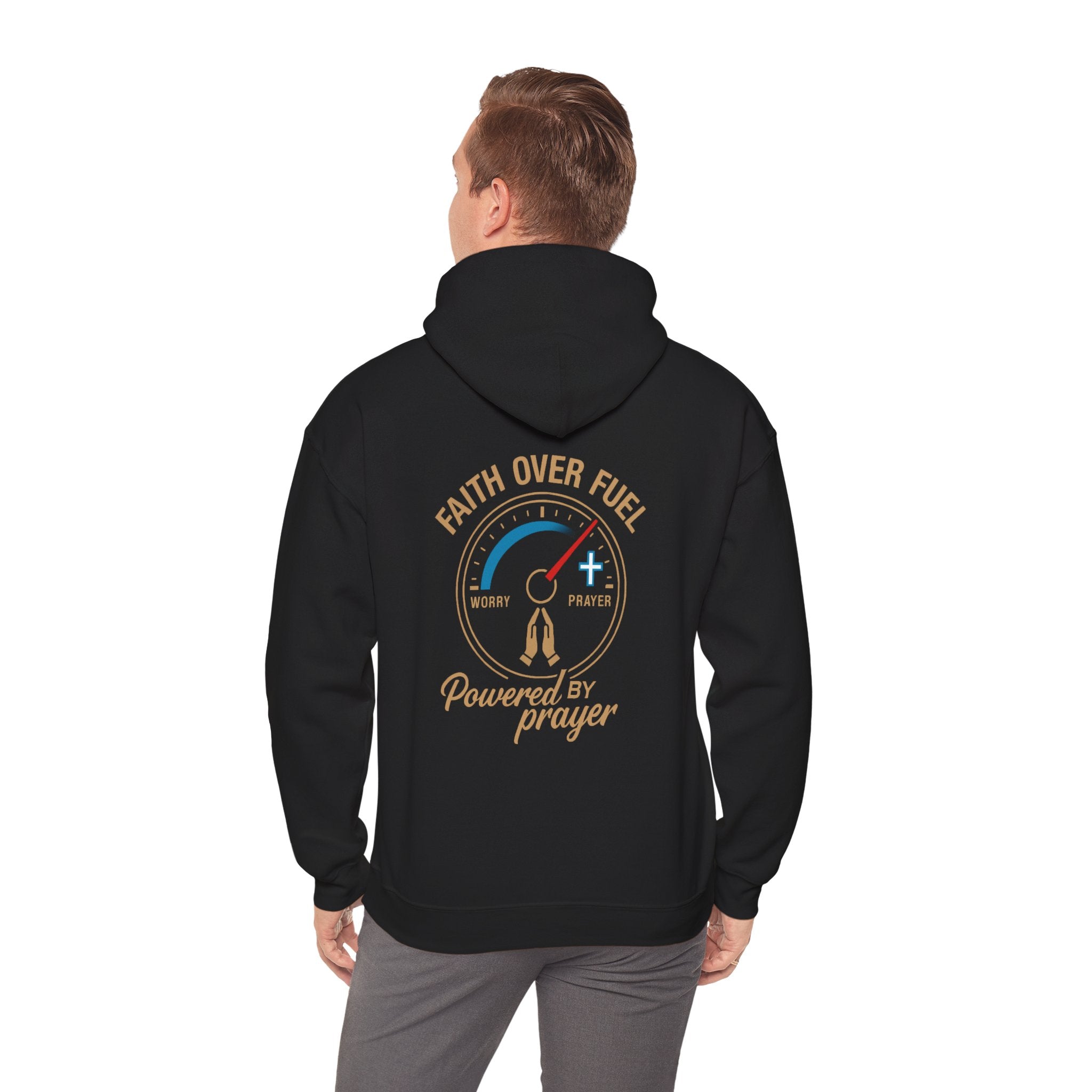 Faith Over Fuel, Unisex Hoodie