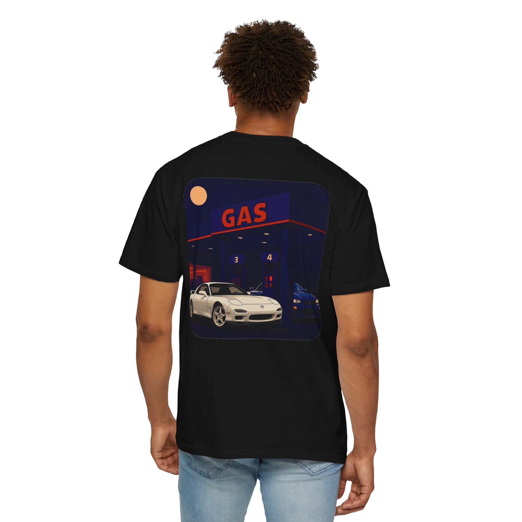 Midnight Gas Station, Unisex T-Shirt