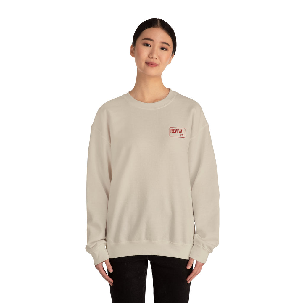 Powered by Prayer, Crewneck