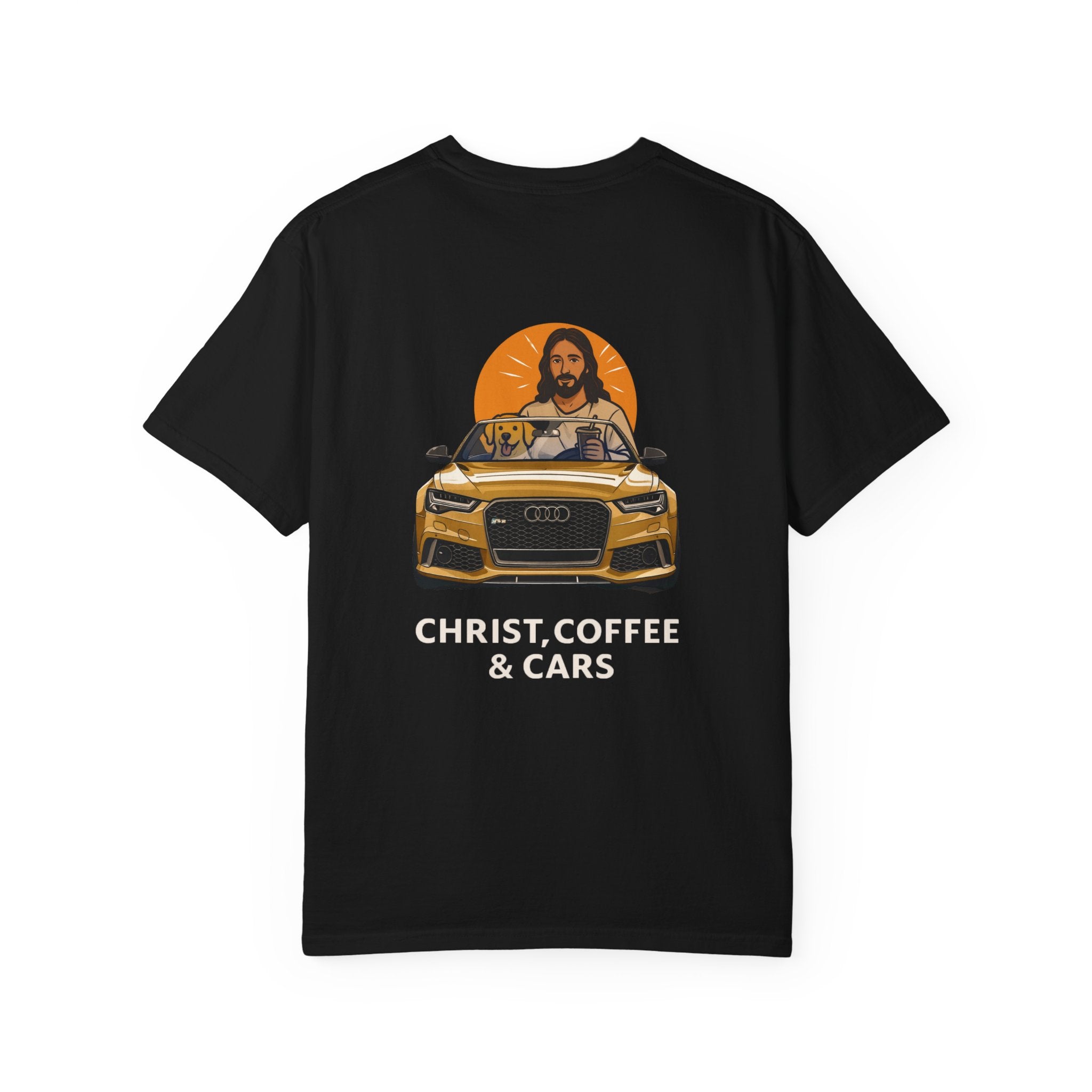 Christ, Coffee and Cars, Unisex T-Shirt