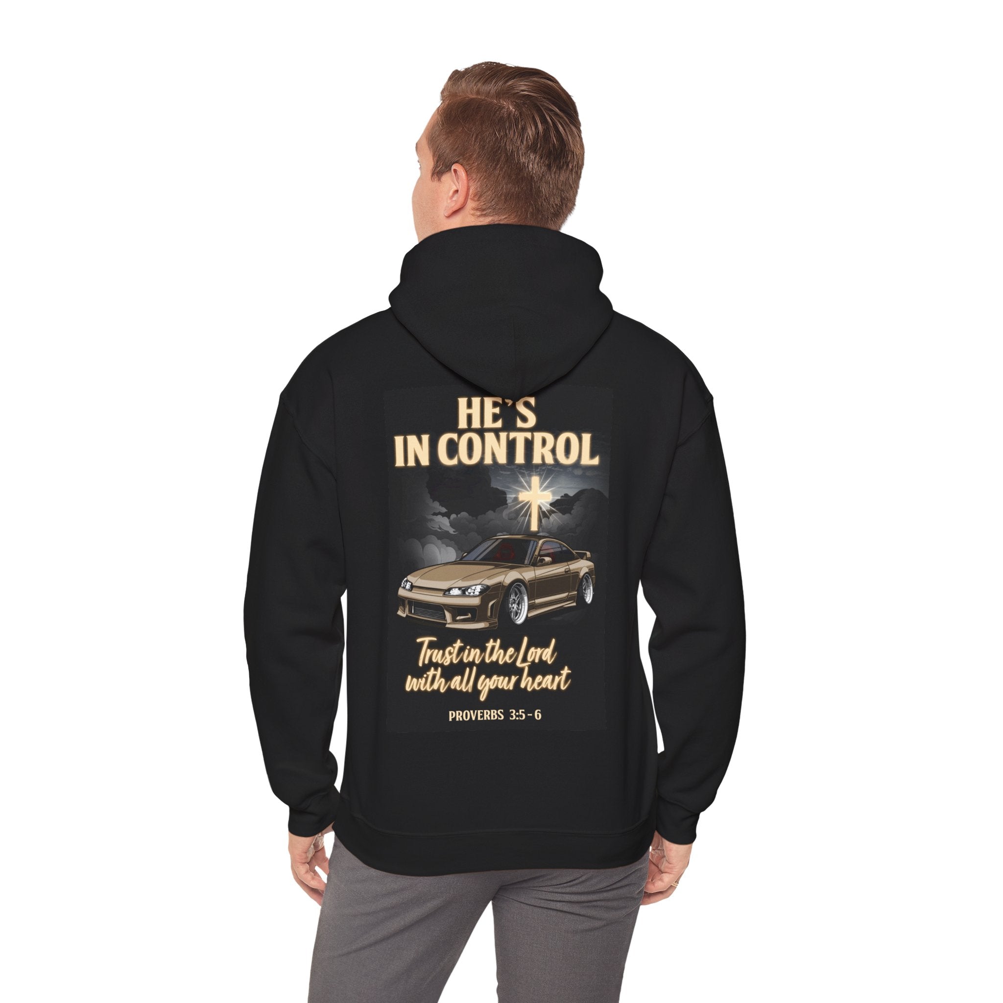 He's in Control, Unisex Hoodie