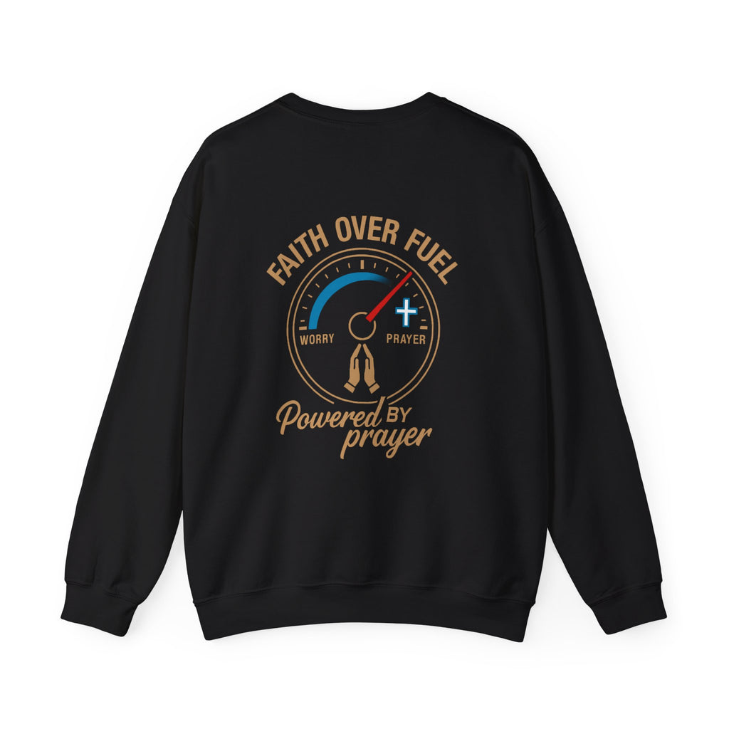 Faith Over Fuel, Unisex Crewneck