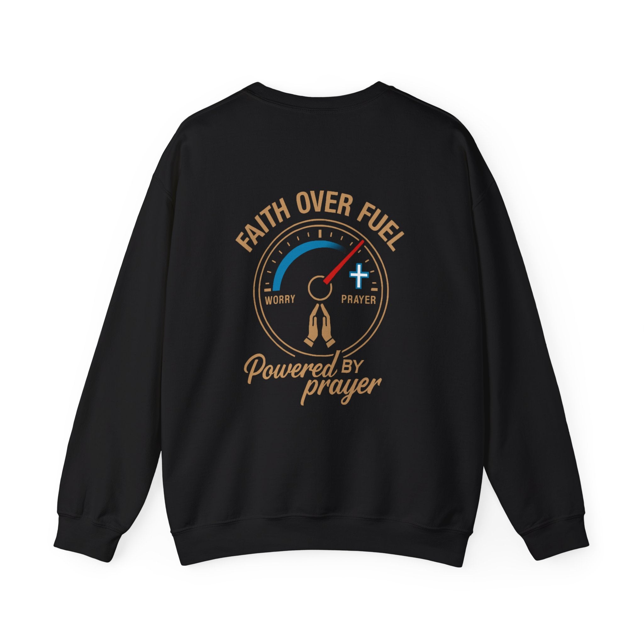 Faith Over Fuel, Unisex Crewneck