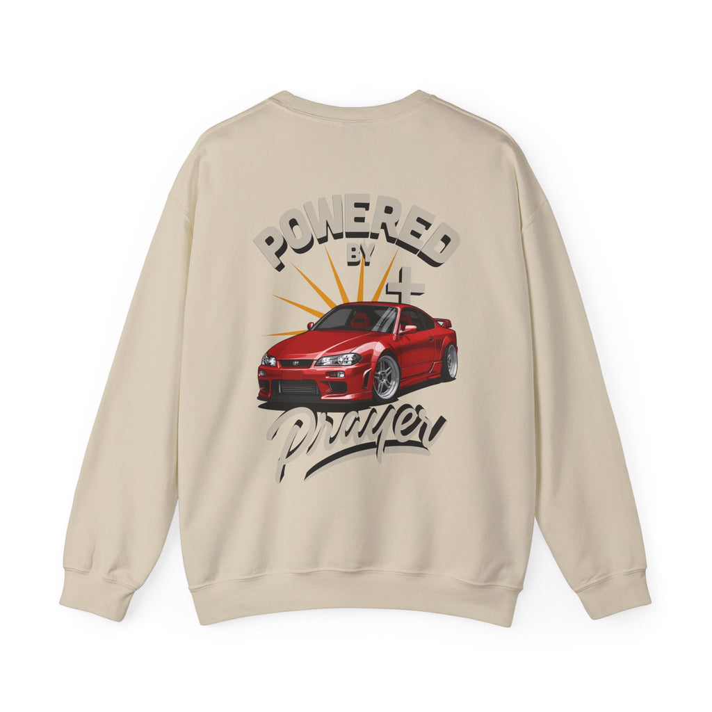 Powered by Prayer, Crewneck