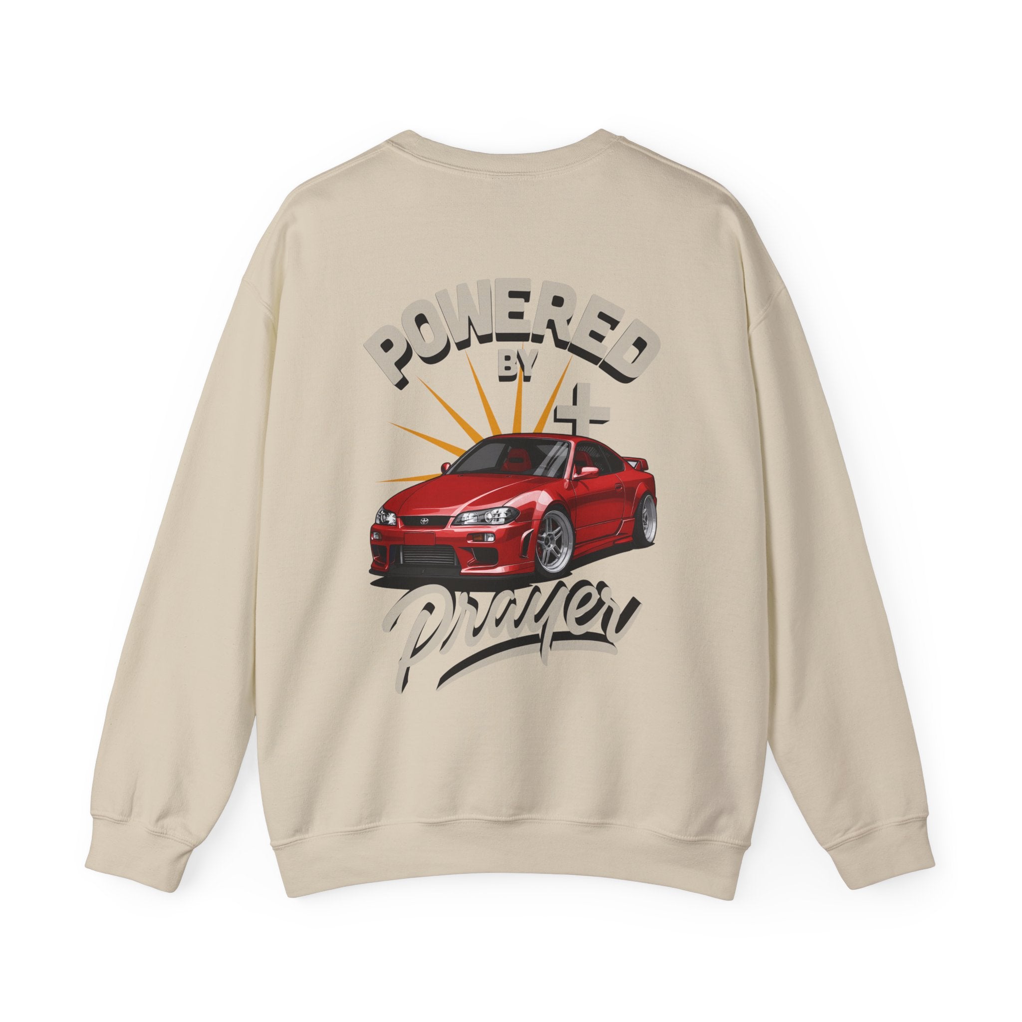 Powered by Prayer, Crewneck