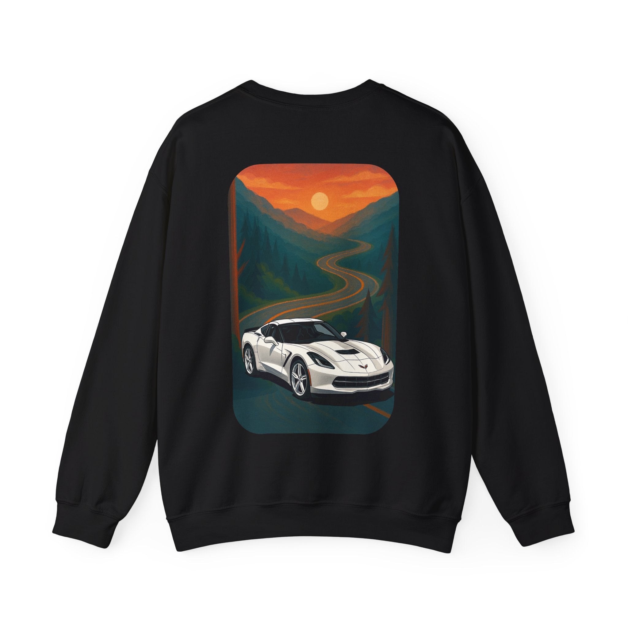 Sunset C7, Unisex Crewneck